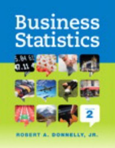 Business Statistics by Donnelly, Robert