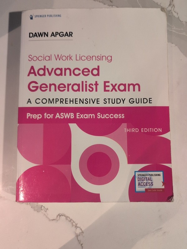 Social Work Licensing Advanced Generalist Exam Guide 3rd Edition