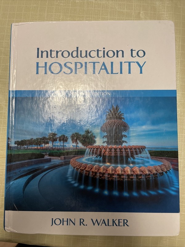 Introduction to Hospitality (7th Edition) – Hardcover – VERY GOOD