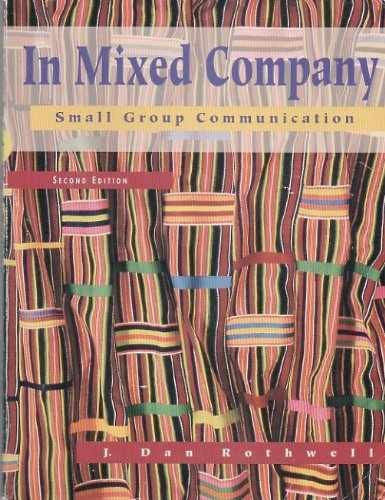 In Mixed Company: Small Group – Misc. Supplies, by Rothwell*** – Very Good