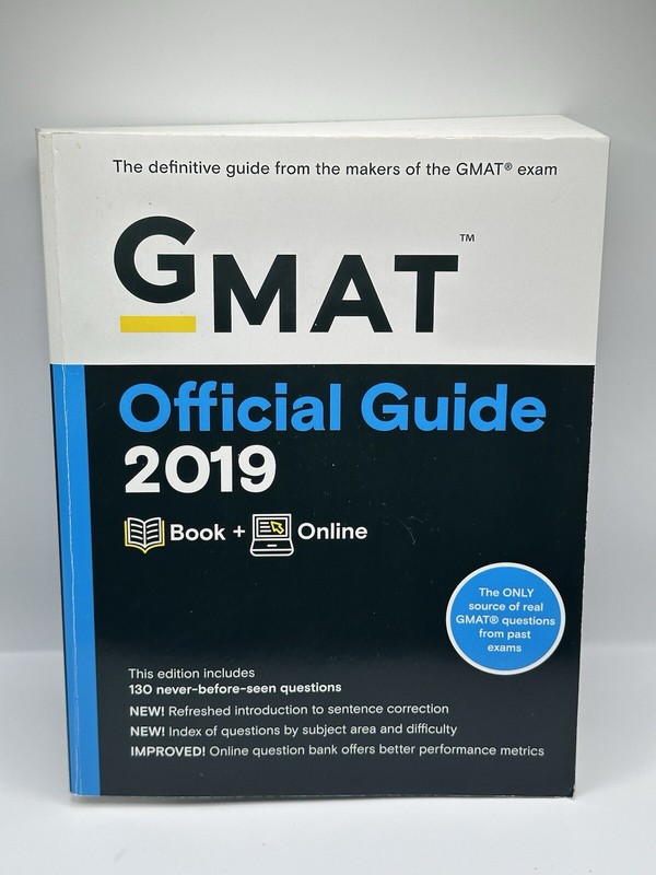 GMAT Official Guide 2019: Book + Online -G-