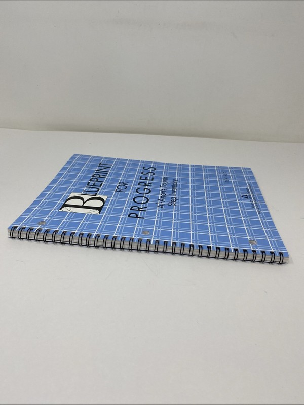 Blueprint for Progress Al Anon Fourth Step Inventory Spiral Bound Clean Pages gallery