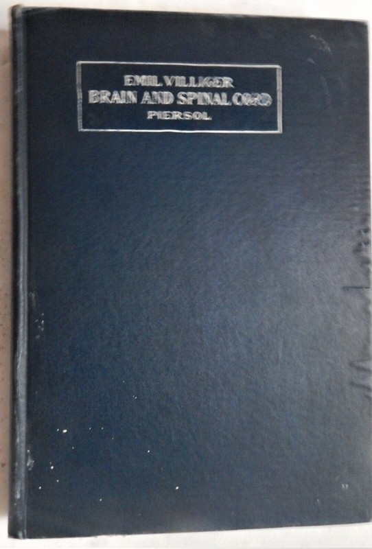 Brain and Spinal Cord Manual Morphology CNS Neurology Villiger 2E Rev antique