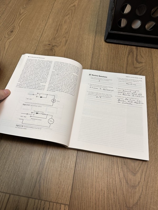 Cengage Electronics for Electricians 7th Edition by Stephen L. Herman Paperback gallery