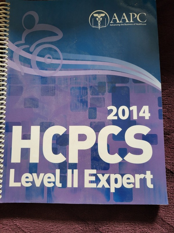 HCPCS level II Expert Book.