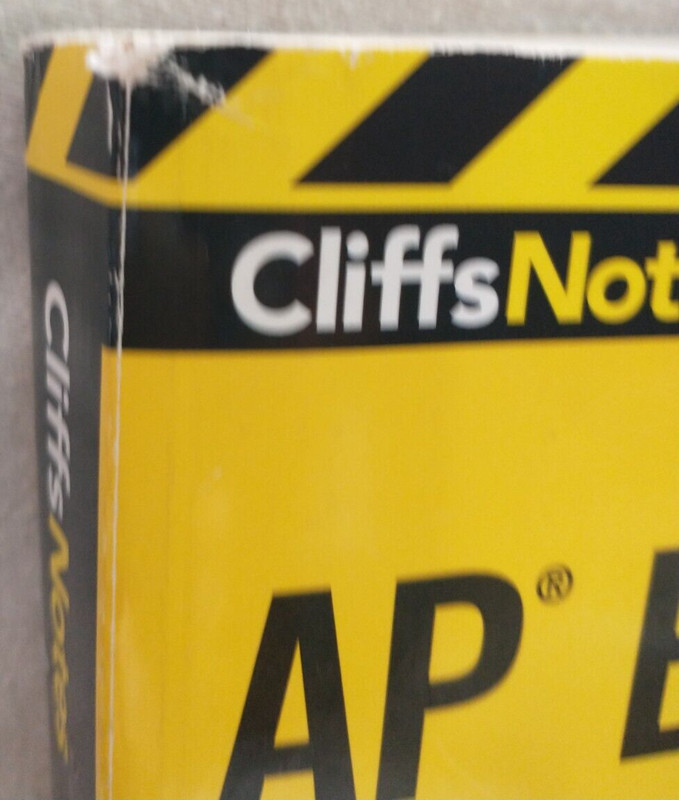 Cliffs Notes Ap Biology - Paperback 5th Edition - Fair gallery