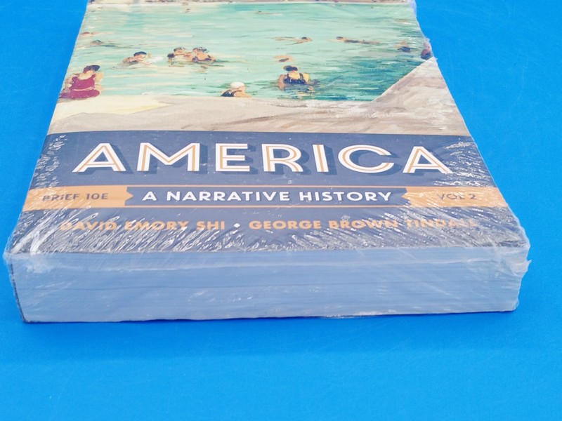 America Vol. 2: A Narrative History, Volume 2 by George Brown Tindall and David. gallery