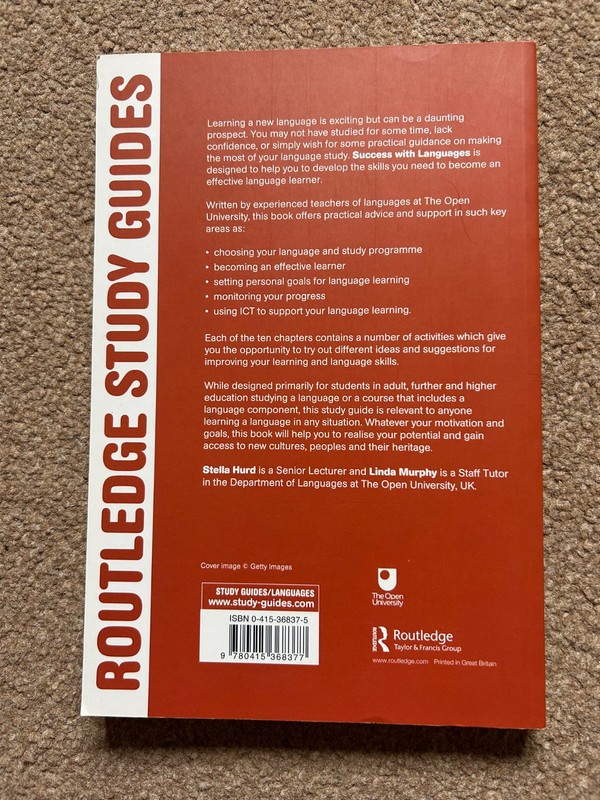 Success with Languages (Routledge Study Guides) By Stella Hurd, .9780415368377 gallery