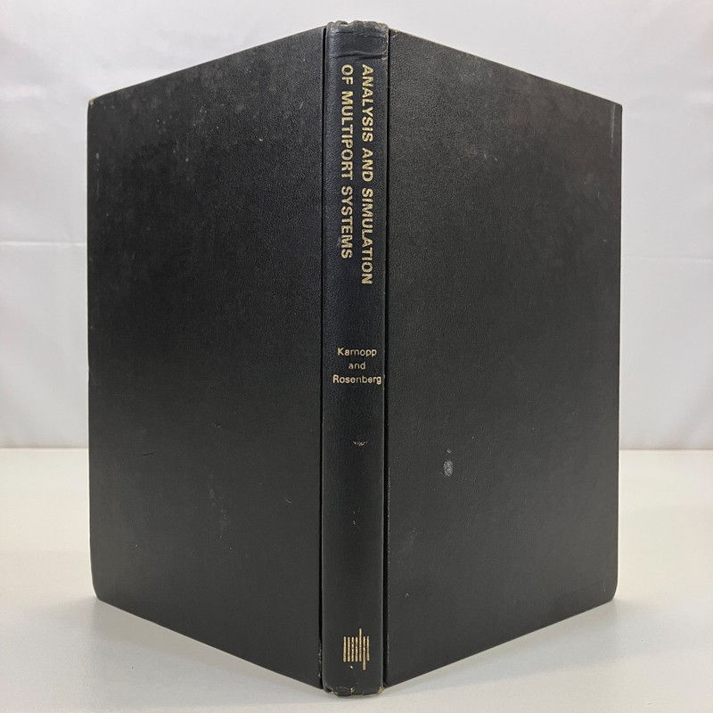 Analysis and Simulation of Multiport Systems Dean Karnopp MIT Press 1968 VTG HC