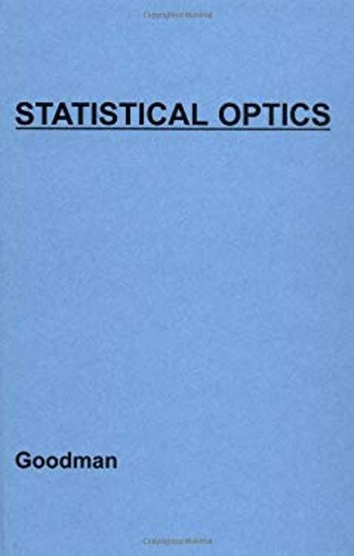 Statistical Optics Hardcover Joseph W. Goodman