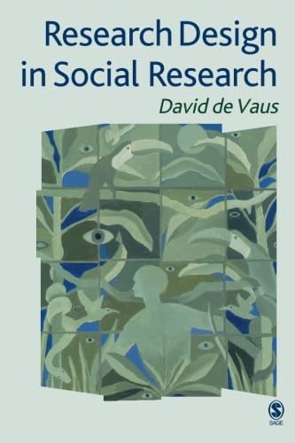 Research Design in Social Research by De, Vaus David Paperback Book The Fast