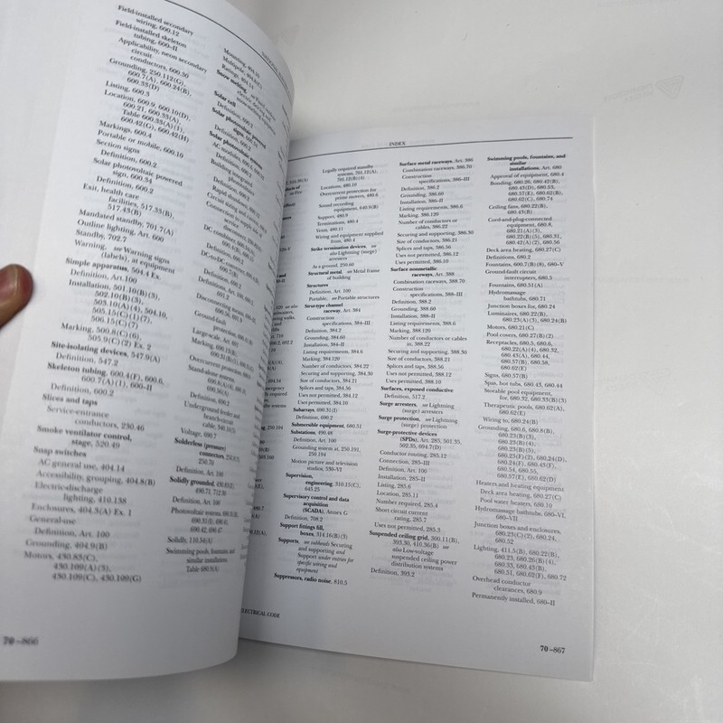 NFPA 70 National Electrical Code NEC 2017 Edition Paperback Free Shipping USA gallery