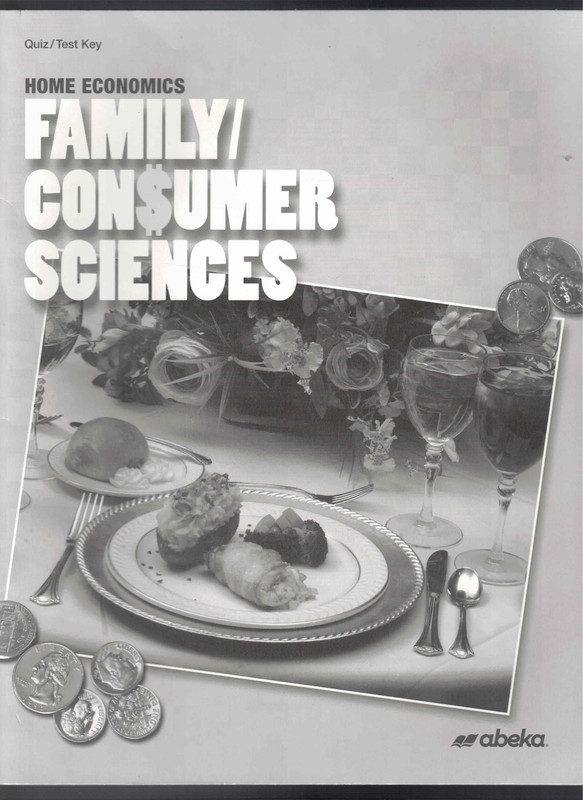 Lot of 3 Home Economics Family/Consumer Sciences A Beka Book gallery