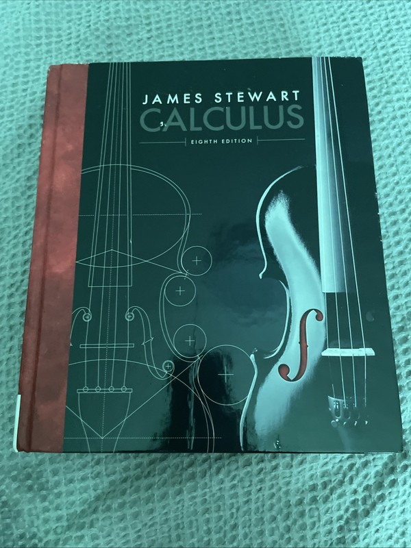 James Stewart Calculus 8th Edition Hardcover 2016 Cengage Learning Illustrated