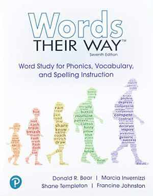 Words Their Way: Word Study for – Paperback, by Bear Donald; Invernizzi – Good