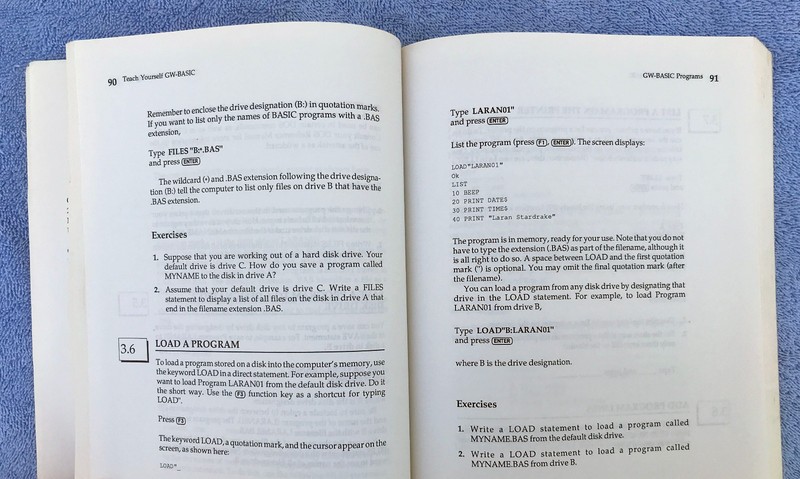 TEACH YOURSELF GW BASIC BOB ALBERCHT OSBORNE MCGRAW-HILL BOOKS 1990 gallery