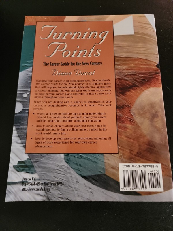 Turning Points The Career Guide For The New Century By Diane Ducat 1999 gallery