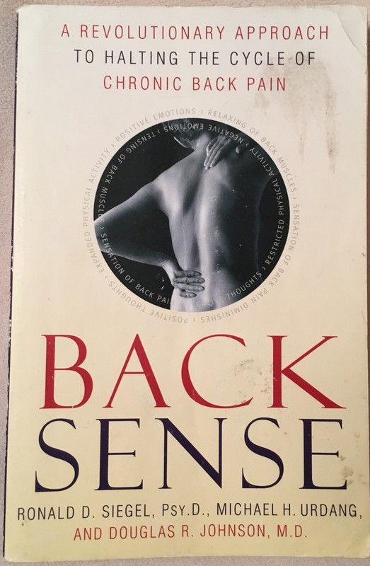 Back Sense: A Revolutionary Approach to Halting…Back Pain, by Ronald D. Siegel