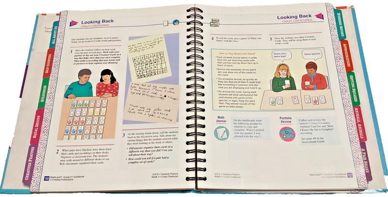 MathLand Journeys Through Mathematics Guidebook Grade 3 Teacher Edition HC gallery
