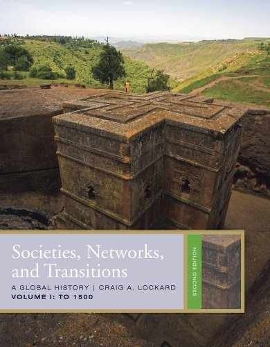 Societies, Networks, and – Paperback, by Lockard Craig A. – Very Good