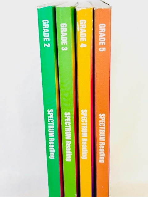Spectrum Reading Workbook Bundle Grades 2-5 Reading Comprehension Homeschool Lot gallery