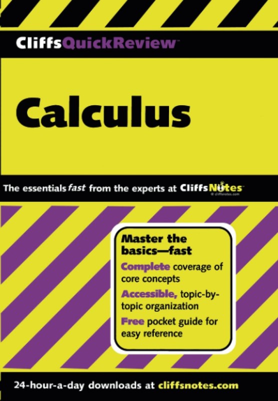 CliffsQuickReview Calculus (Quick Review) by White
