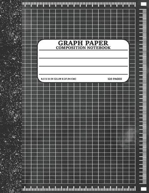Graph Paper Composition Notebook: Math and Science Lover Graph Paper Cover (Quad