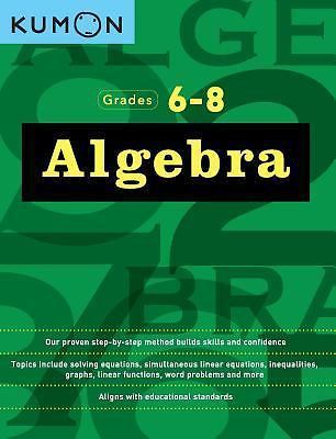 Algebra by Kumon Publishing (2016, Trade Paperback)