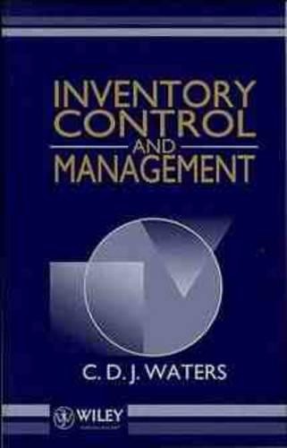 Inventory Control and Management, Cdj Waters