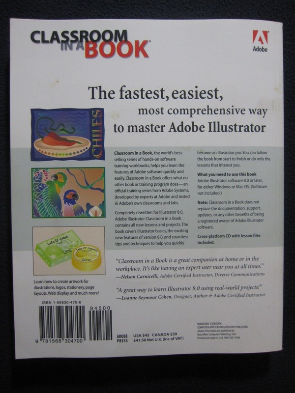 Adobe Illustrator 8: Classroom in a Book (The Classromm in a Book Series) Adob.. gallery