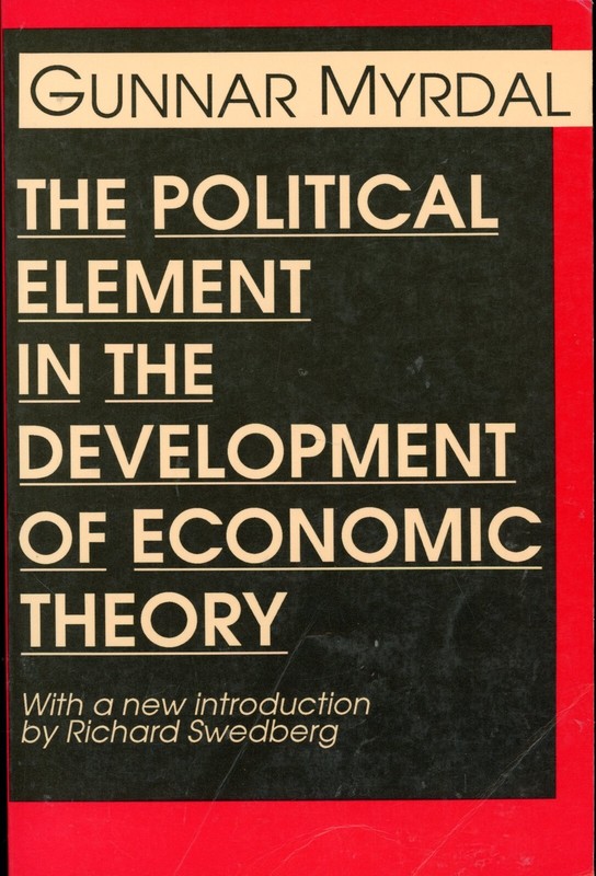 The Political Element in Development of Economic Theory (PB, 1990) GOOD
