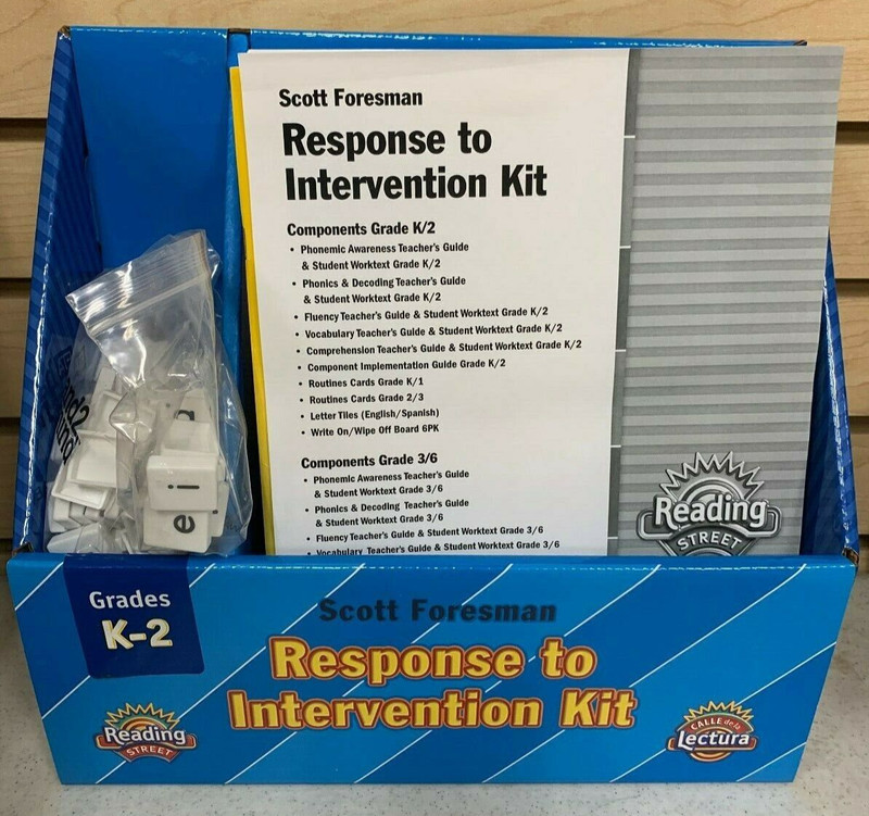 Response to Intervention Kit from Scott Foresman/Reading Street Grades K-2 N