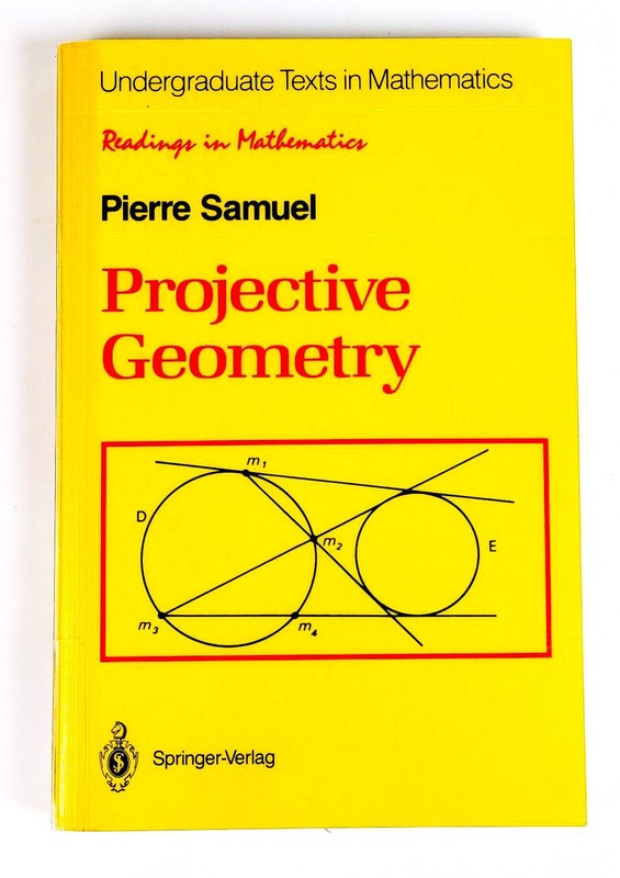 Geometry Mathematics Projective Geometry SC by Pierre Samuel 1988
