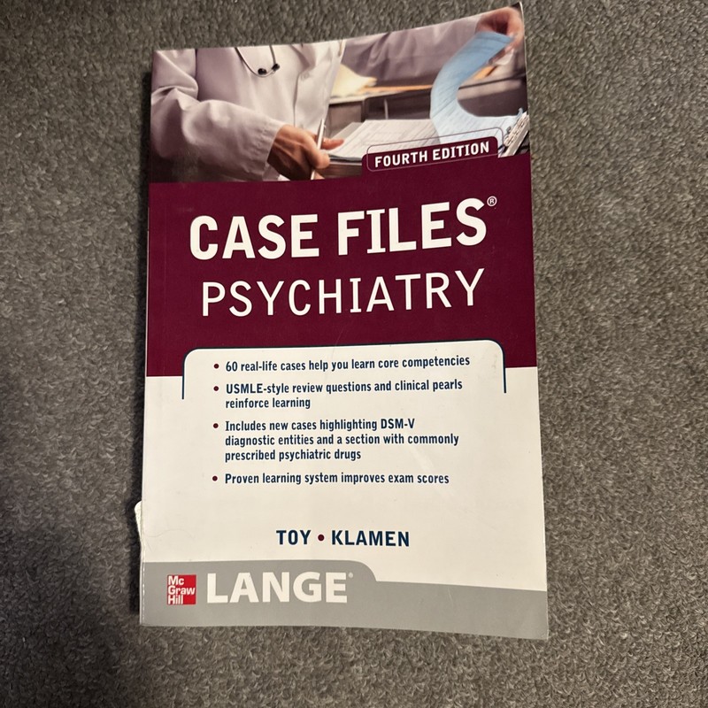 Lange Case Files Ser.: Case Files Psychiatry, Fourth Edition by Eugene C. Toy…