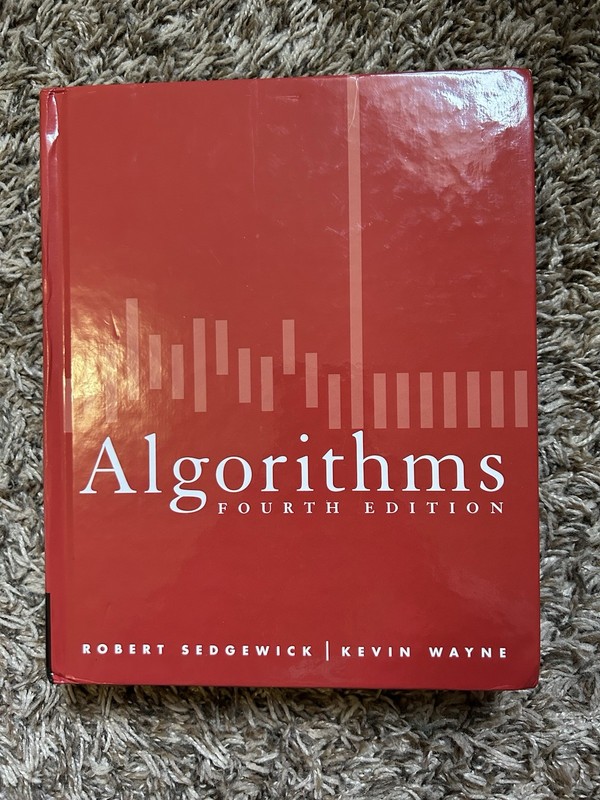 Algorithms by Robert Sedgewick and Kevin Wayne (Printed Colors, Hardcover)