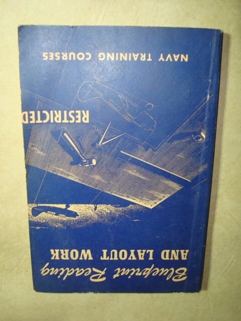 Blueprint Reading and Layout Work, US Navy Training Course 1944