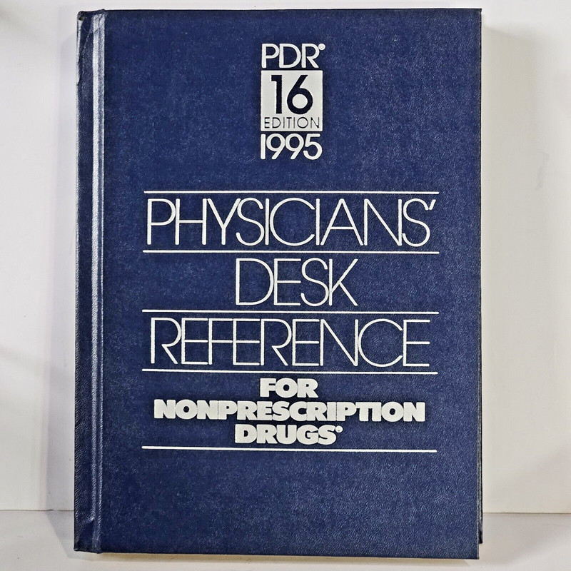 1995 Physicians Desk Reference for Nonprescription Drugs 16th Edition