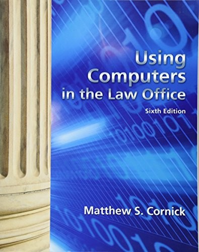 Using Computers in the Law Off – GOOD