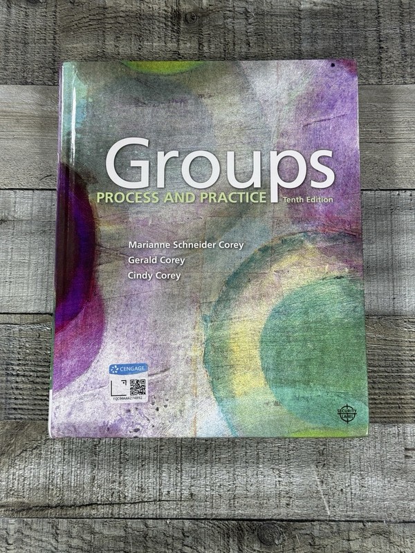 Groups Process and Practice MindTap Course Gerald Marianne