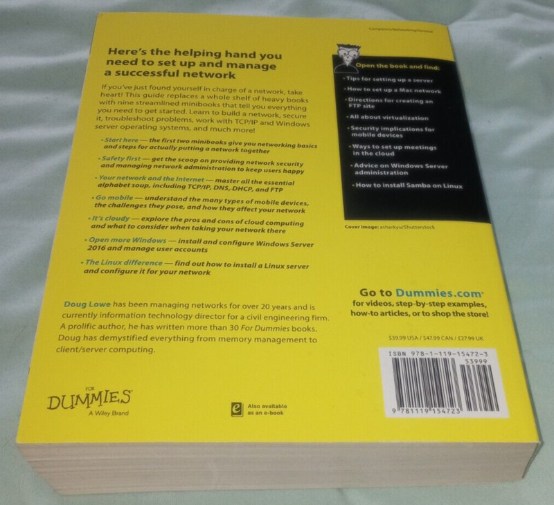 TheGudStuff: Networking All-in-One For Dummies, 9 in 1, by Lowe, Doug, Like New gallery