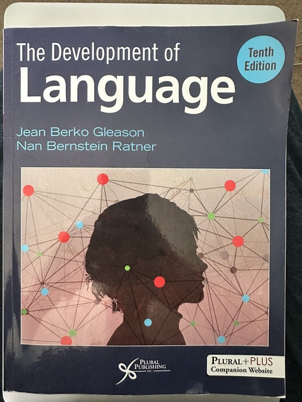 Development of Language : Development of Language by Ratner GLEASONJE (2022,…