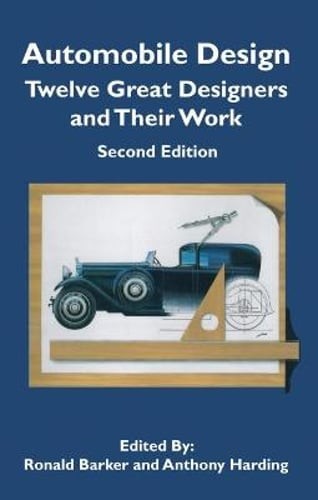 Automobile Design: Twelve Great Designers and Their Work by Ronald Barker: Used