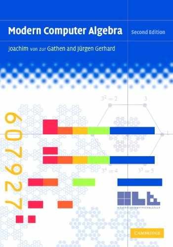 Modern Computer Algebra – Hardcover, by von zur Gathen Joachim; – Very Good