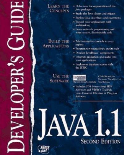 Java 1.1 Developer’s Guide (Sams.Net Developer’s Guide) by