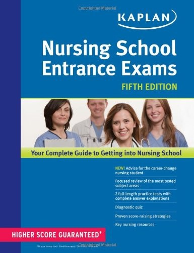 NURSING SCHOOL ENTRANCE EXAMS (KAPLAN NURSING SCHOOL **BRAND NEW**