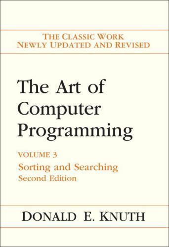 Art of Computer Programming, The: Sorting and Searching, Volume 3