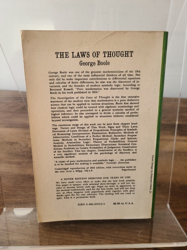 An Investigation of the Laws of Thought gallery
