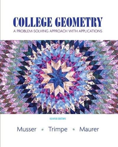 College Geometry: A Problem Solving A…, Maurer, Vikki