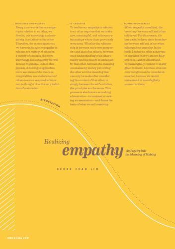 Realizing Empathy: An Inquiry Into the Meaning of Making, Seung Chan Lim, Good B