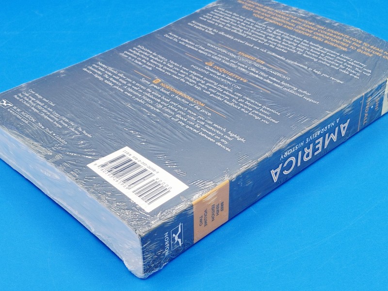 America Vol. 2: A Narrative History, Volume 2 by George Brown Tindall and David. gallery